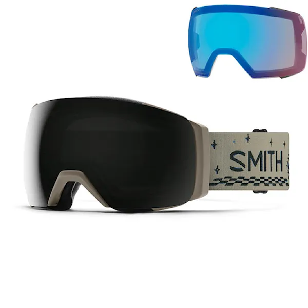 Snowboardové okuliare Smith I/O MAG XL limestone vibes | sun black cp+storm rose flash 2022