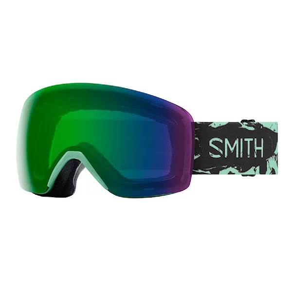 Snowboardové okuliare Smith Skyline bermuda marble | cp everyday green mirror 2021