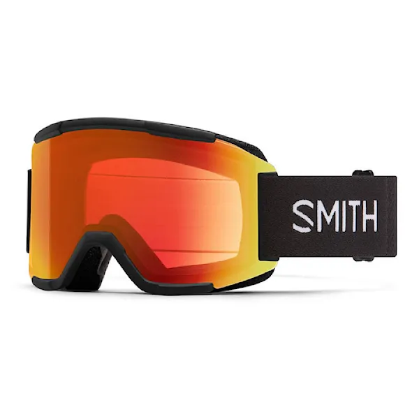 Snowboardové okuliare Smith Squad black | cp photochromatic red mirror h24 2024