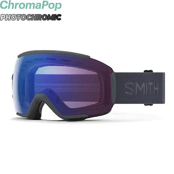 Snowboardové brýle Smith Squad slate | cp photochromic rose flash 2024