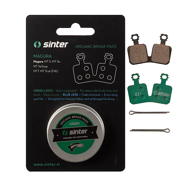 Brake Pads Sinter Magura MT5 - 7 Green