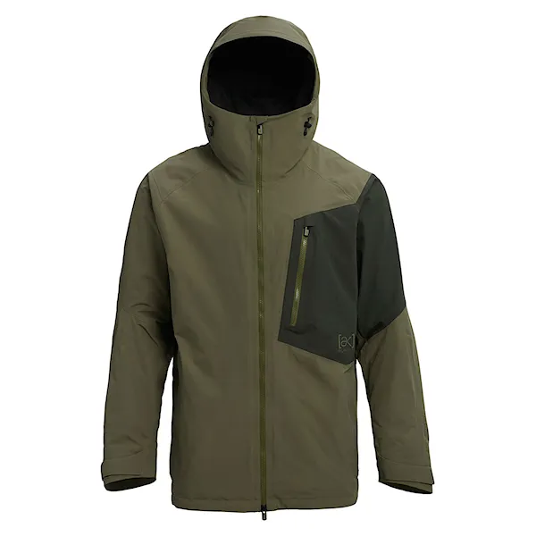Snowboard Jacket Burton AK Cyclic dusty olive/forest night 2019