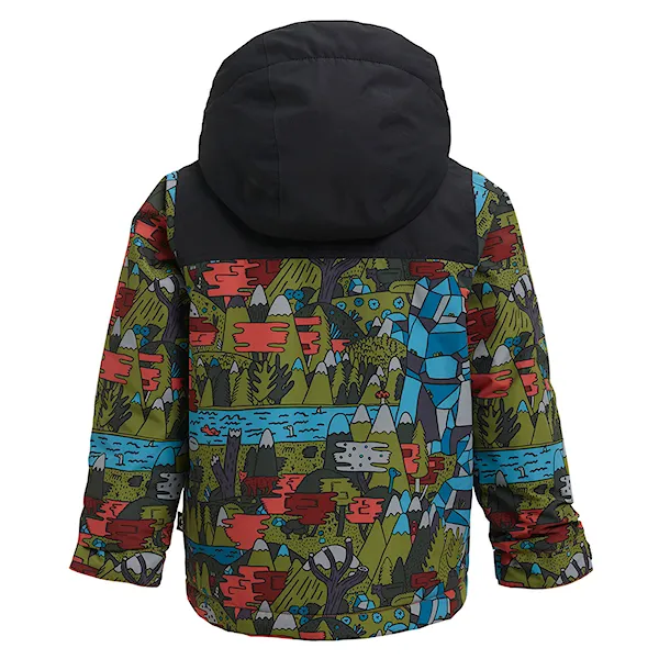 Snowboard Jacket Burton Boys Minishred Amped neverending story/true black 2019