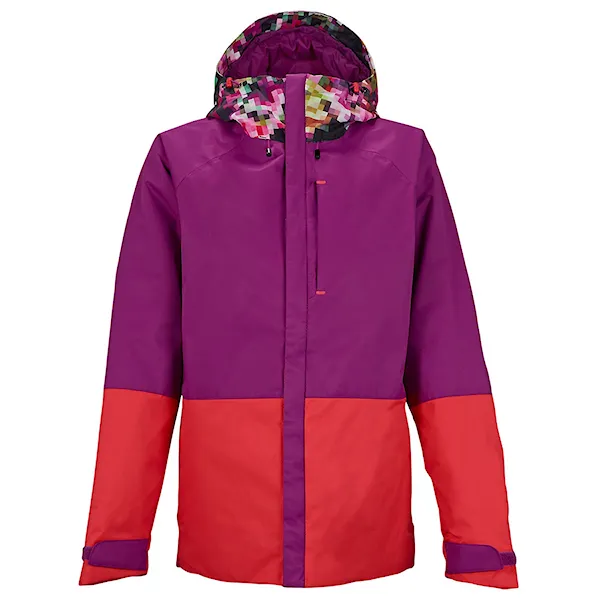 Snowboard Jacket Burton Radar pixel floral/grapeseed/tropic 2016