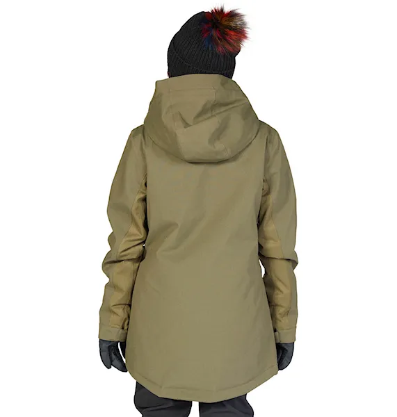 Kurtka snowboardowa DC Wms Panoramic Parka ivy green 2023