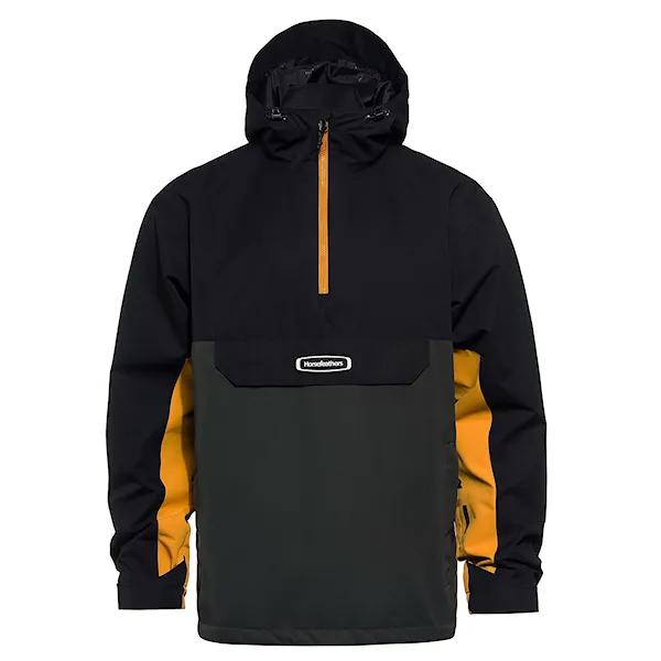 Bunda na snowboard Horsefeathers Heston black/yellow blaze 2027