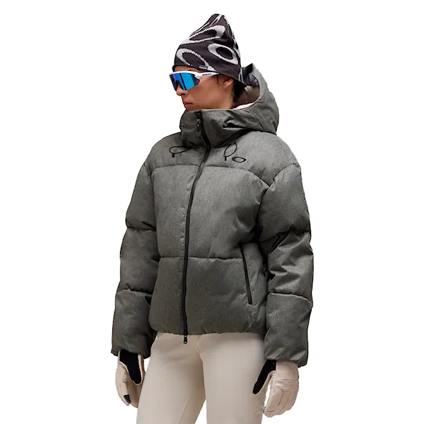 Bunda na snowboard Oakley W. Icicle Cropped Jacket cement melange 2027