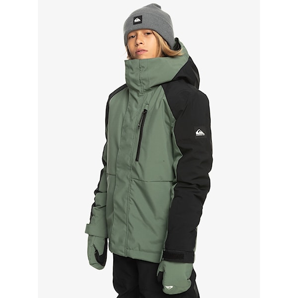 Kurtka snowboardowa Quiksilver Mission Block laurel wreath 2024