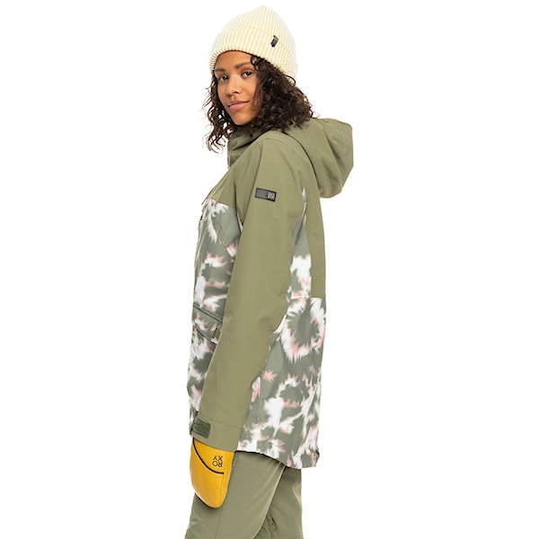 Kurtka snowboardowa Roxy Stated deep lichen green nimal 2023