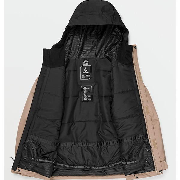 Bunda na snowboard Volcom Kids Stone.91 Ins Jacket chestnut brown 2025