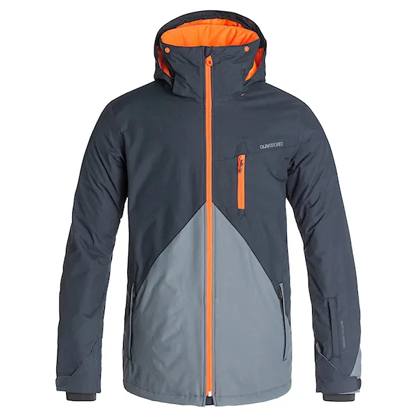 Snowboard Jacket Quiksilver Mission Color Block iron gate 2016