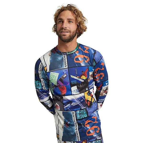T-shirt Burton Lightweight X Crew catalog collage 2021