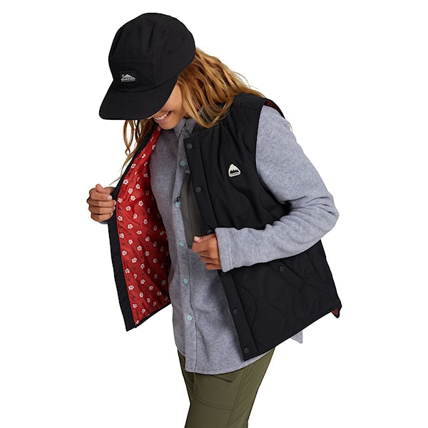 Winter Jacket Burton Wms Kiley Insulated Vest true black 2021