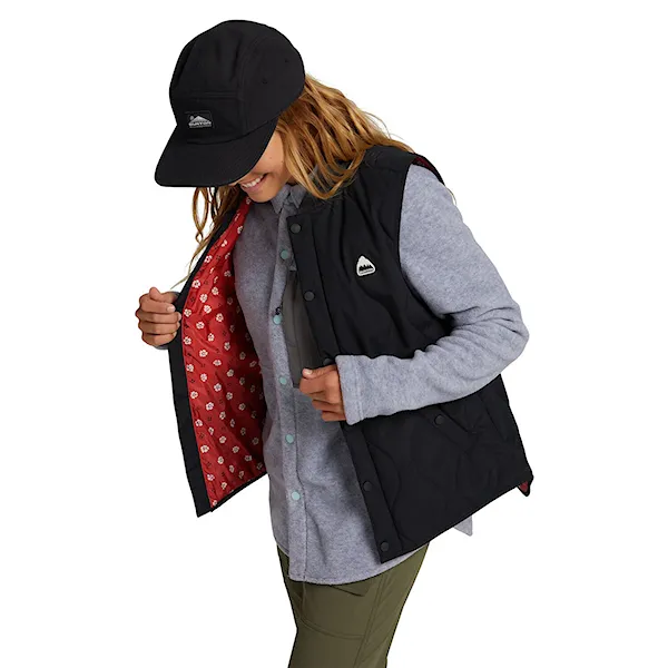 Winter Jacket Burton Wms Kiley Insulated Vest true black 2021
