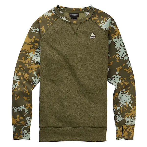 Technical Hoodie Burton Wms Oak Crew keef heather/wheeler camo 2020