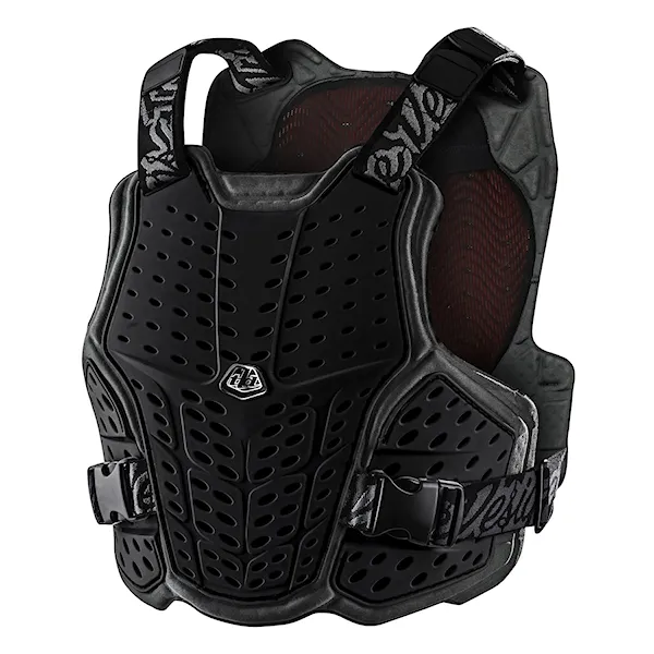 Ochraniacz kręgosłupa na rower Troy Lee Designs Rockfight CE Flex Chest Protector Solid black 2026