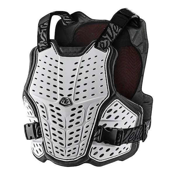 Ochraniacz kręgosłupa na rower Troy Lee Designs Rockfight CE Flex Chest Protector Solid solid white 2026