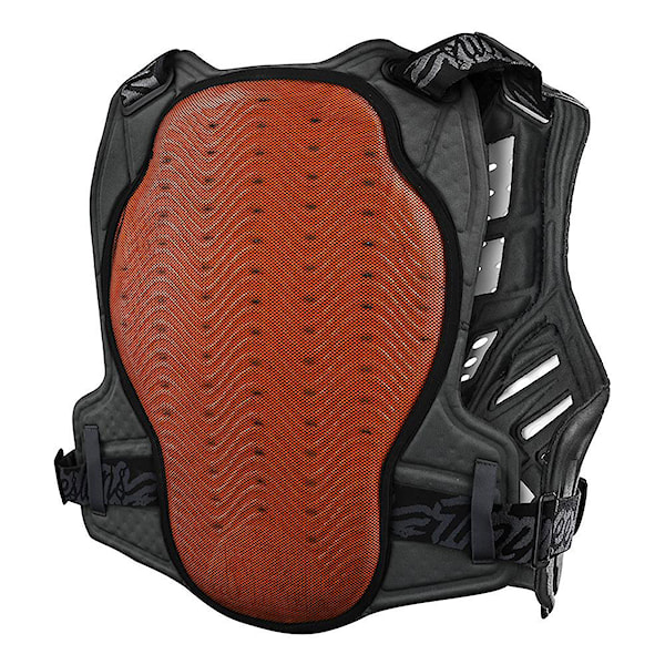 Chránič chrbtice na bicykel Troy Lee Designs Rockfight CE Flex Chest Protector Solid solid white 2026