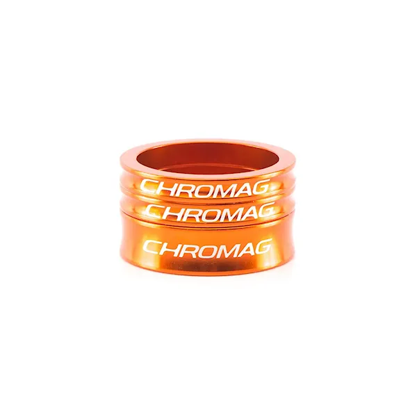 Podložky pod predstavec Chromag Headset Spacers orange