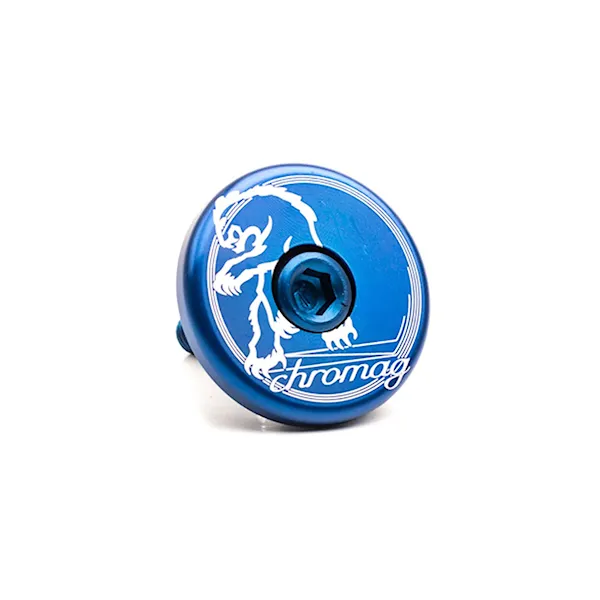 Viečko hlavového zloženia Chromag Top Cap blue