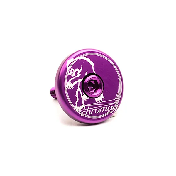 Viečko hlavového zloženia Chromag Top Cap purple