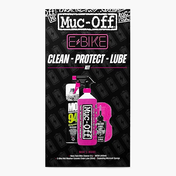 Środek czyszczący Muc-Off Ebike Clean, Protect & Lube Kit