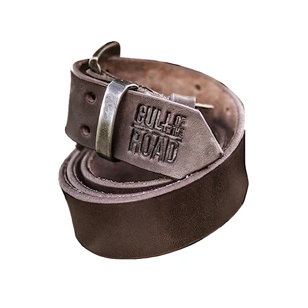 Opasok Cult of the Road Disorder Belt brown 2019