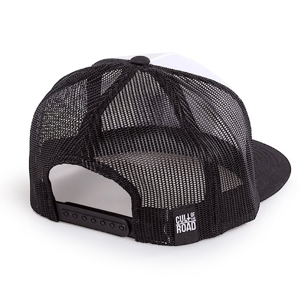 Czapka z daszkiem Cult of the Road Eazy Trucker black/white 2021
