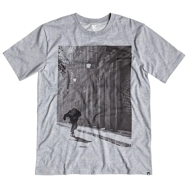 Tričko DC Pushing Anthony SS heather grey 2015