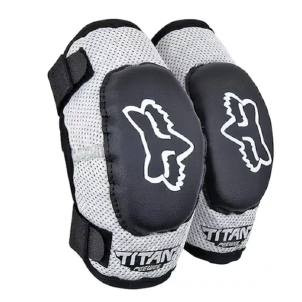 Ochraniacze na łokcie Fox Peewee Titan Elbow black/silver
