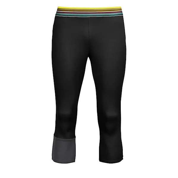 ¾ kalesony ORTOVOX Fleece Light Short Pants black raven 2026