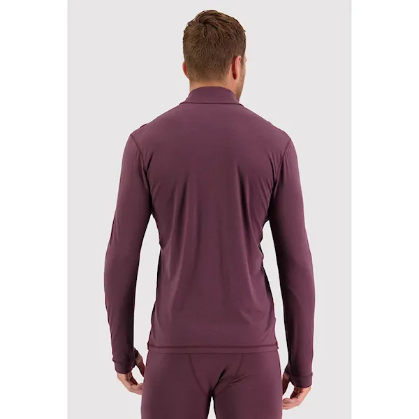 T-shirt Mons Royale Cascade Merino Flex 200 1/4 Zip oak 2023