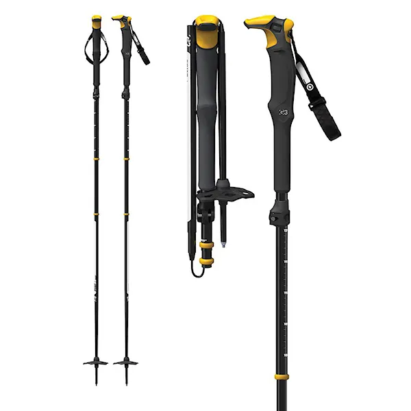Teleskopické palice G3 PIVOT black/yellow