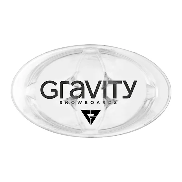 Grip na snowboard Gravity Logo Mat clear/black