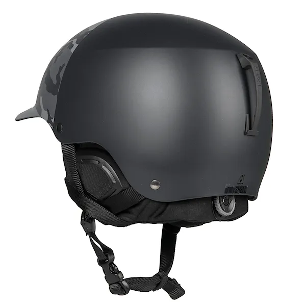 Snowboard Helmet Bern Baker matte black camo hatstyle 2016