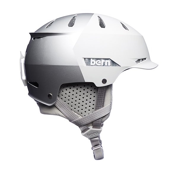 Kask snowboardowy Bern Hendrix Mips metallic silver hatstyle 2024