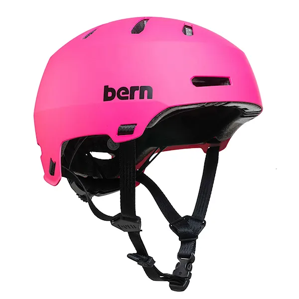 Skate kask Bern Macon 2.0 Jr. DVRT matte pink 2025