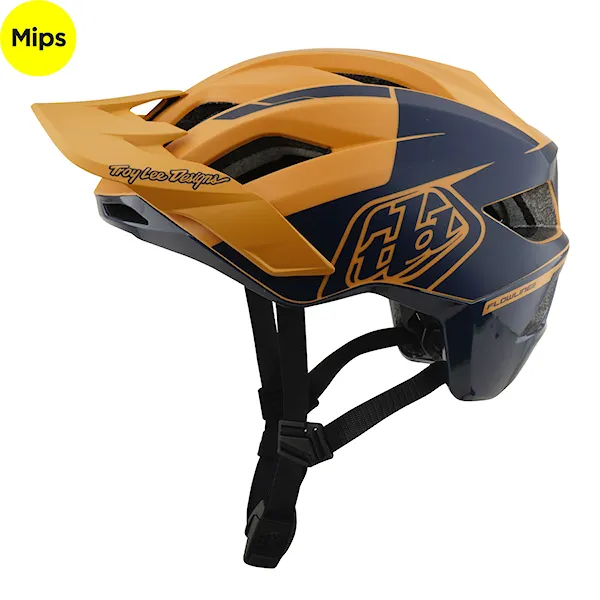 Bike Helmet Troy Lee Designs Flowline SE Mips hydro mustard/black iris 2026