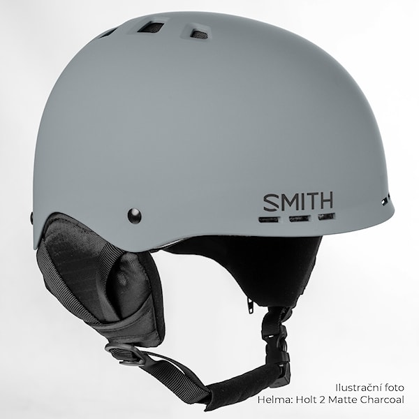 Prilba na snowboard Smith Holt 2 matte lava 2024