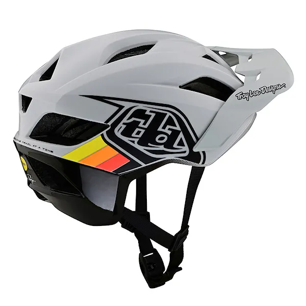 Kask rowerowy Troy Lee Designs Flowline SE Mips Badge fog/grey 2023