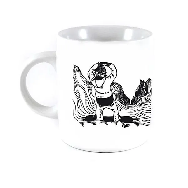 Mug Horsefeathers Balls Cup white