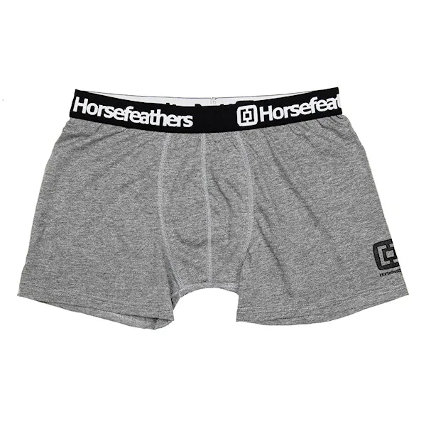 Trenírky Horsefeathers Dynasty 3 Pack heather grey