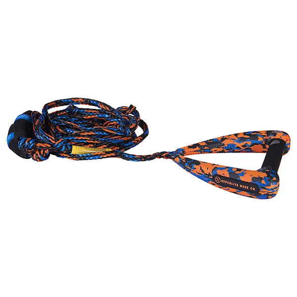 Wakeboard Handle Hyperlite Arc Surf Rope W/ Handle 25 orange/blue 2025