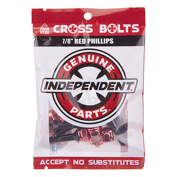 Skateboard hardware Independent Genuine Parts Phillips Red 7/8