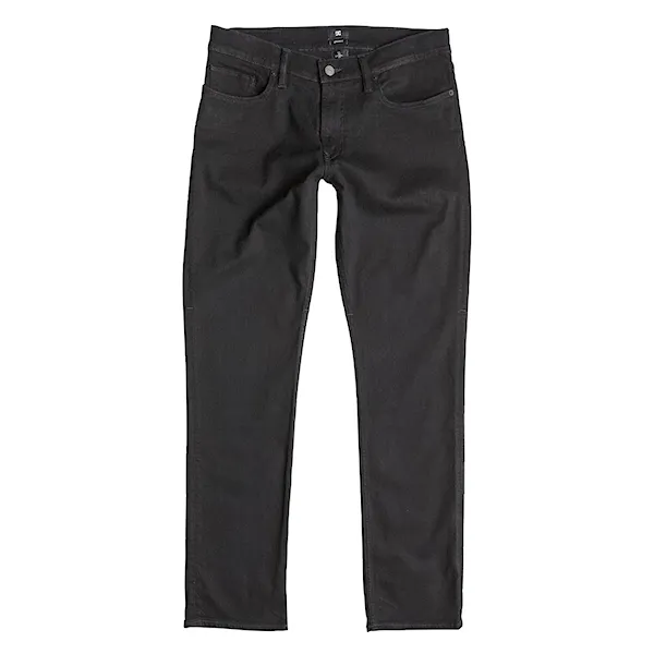 Kalhoty DC Worker Straight Jean black black rinse 2015