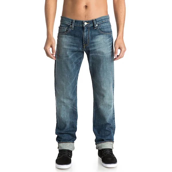 Kalhoty Quiksilver Sequel Medium Blue medium blue 2015