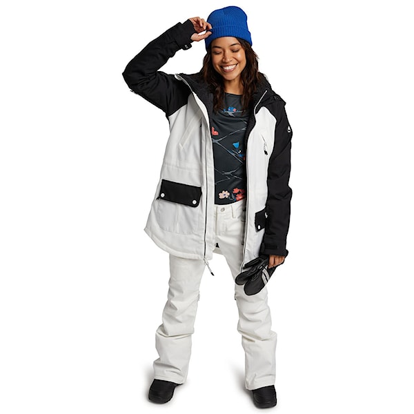 Snowboard Pants Burton Wms Gloria Insulated stout white 2021