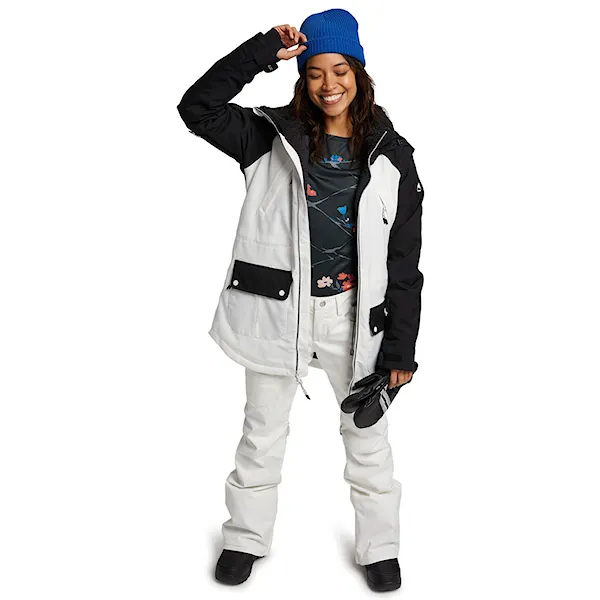 Snowboard Pants Burton Wms Gloria Insulated stout white 2021