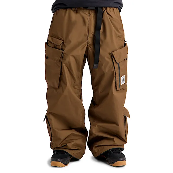 Spodnie snowboardowe Burton B 2L Baggy Cargo Pant earth ship brown 2027
