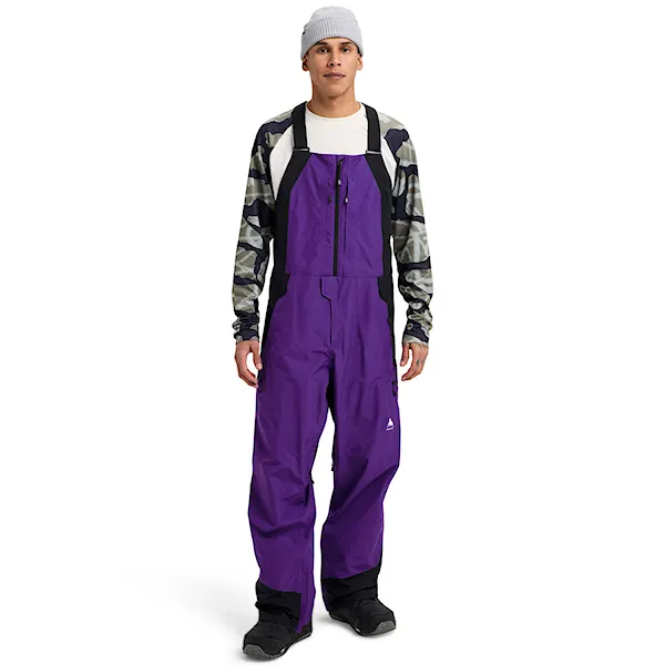 Snowboard Pants Burton GORE-TEX Reserve Bib prism violet/true black 2026